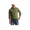 Polo Ralph Lauren SS24 толстовка с капюшоном и вышивкой, длинный рукав, мужская толстовка, зеленый цвет 710847203055