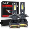 2pcs H7 H4 LED Canbus Car Headlights Bulbs 200W 90000LM H1 H8 H9 HB3 9005 HB4 9006 H11 9012 Hir2 LED Bulb Auto Turbo Lamp for VW Ford 6000K