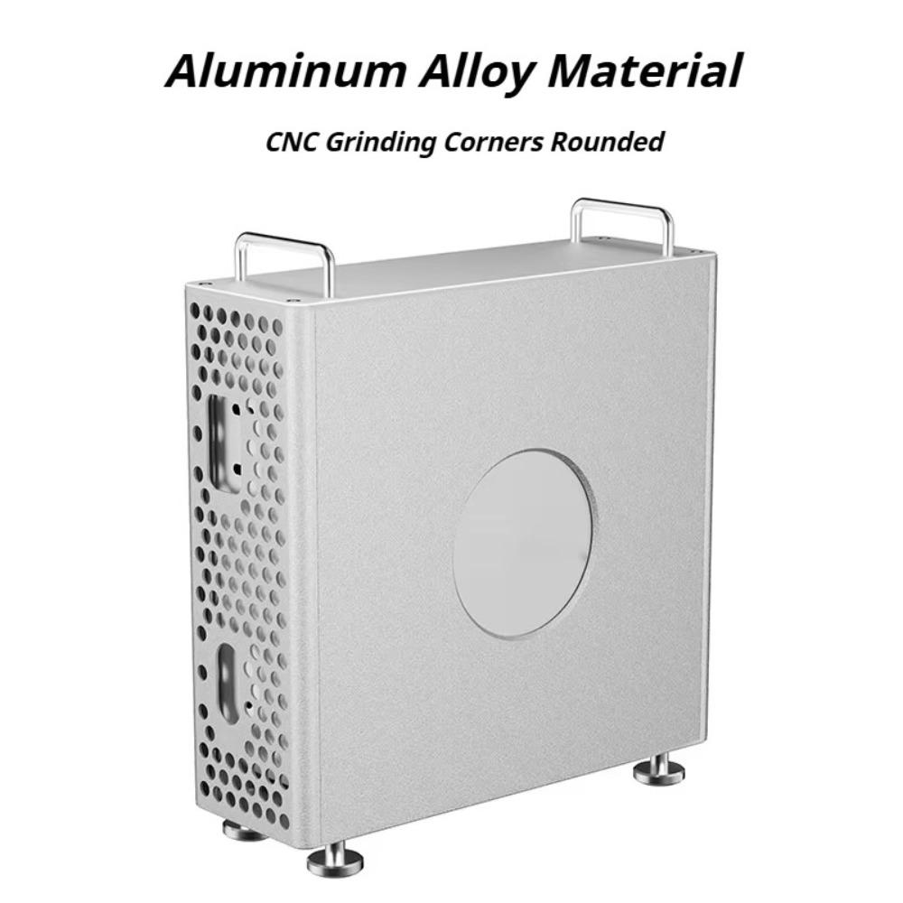 Ударопрочный компьютерный корпус с теплоотводом, настольная подставка для корпуса Mac Mini M4/M4 Pro