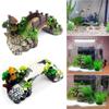 Simulation Bridge Fish Tank Ornament Fish Shrimp Hiding Cave Aquarium Accessories