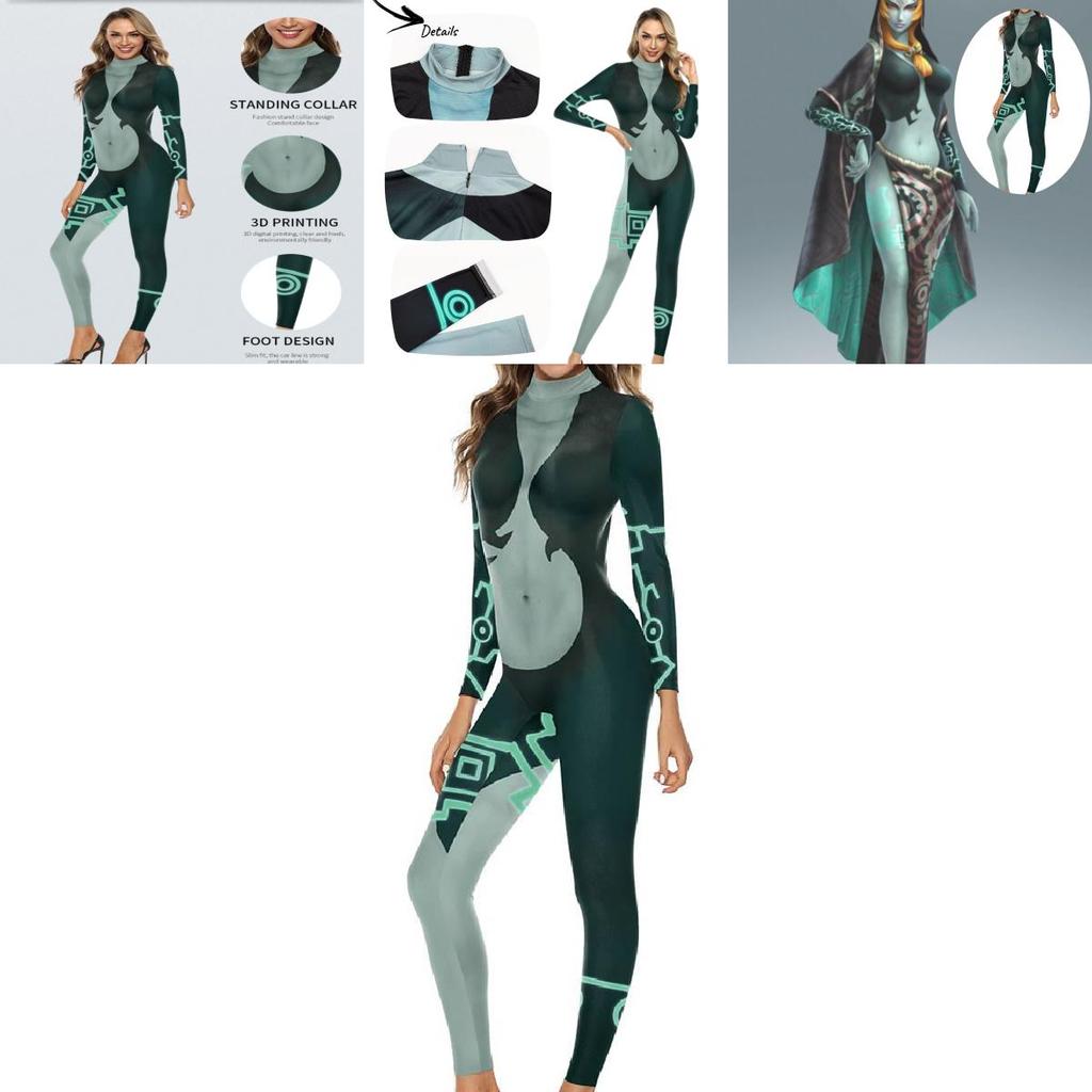 Cosplay Costume For Legend Of Zelda Twilight Princess Fans Tight-fitting Bodysuit
