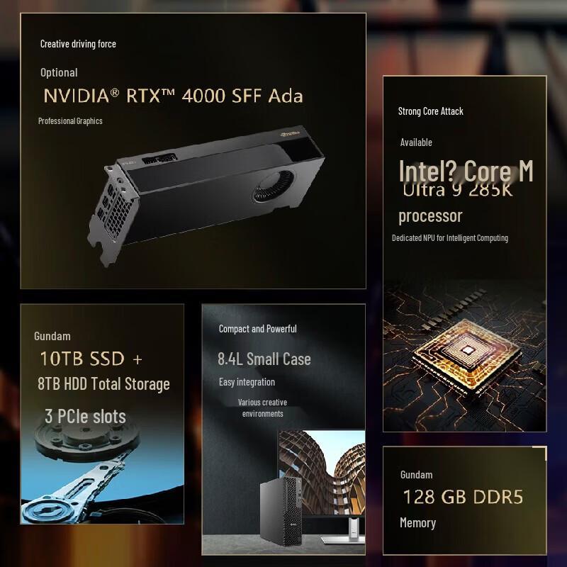 Dell Pro Max Slim FCS1250 Graphics Workstation (CN version)