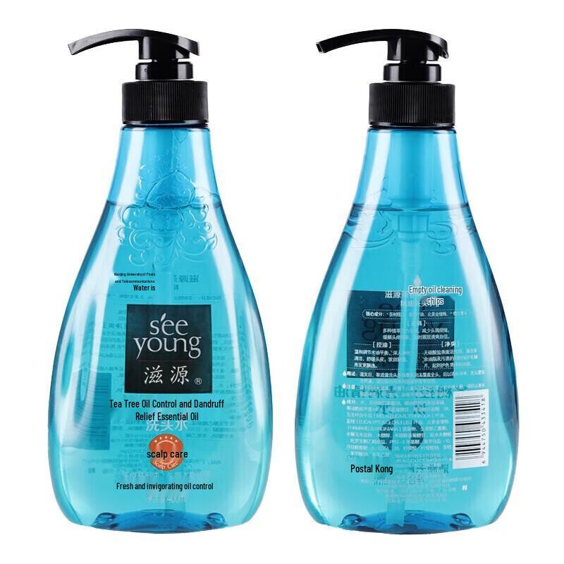 Siyuan Tea Tree Oil Control Anti-Dandruff Shampoo 400ml