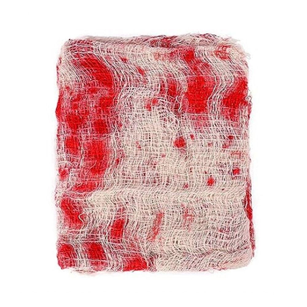 House Warning Halloween Gauze DIY Bar Ghost House Gauze Scary Ragged Cloth Layout