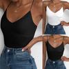 Women's Summer Simple Camisole Bottoming Shirt Slim Small Vest Outer Wear