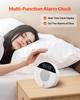 Sound Machine, 18 Soothing Sleep Sounds and 7-Color Night Light, 5-in-1 White Noise Sound Machine with Dual Alarms, Auto-Off Timer and Memory