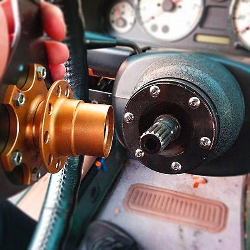 Auto Car Universal Racing Steering Wheel Quick Release Hub Adapter Snap Off Boss Kit
