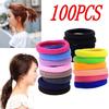 Эластичные ленты для волос. 50/100 шт