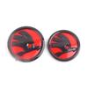 AGTQ2 80/90mm ABS Logo Car Front Head Rear Tail Trunk Badge Sticker For Skoda Superb Fabia 2 Octavia Laura RS Rapid Yeti Karoq Kodiaq