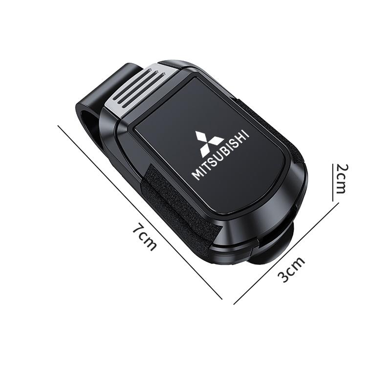 Mitsubishi Car Glasses Sunglasses Storage Clip Sun Visor Clamp For Mitsubishi Triton Ralliart Star Mirage Jinxuan Galant Xpander