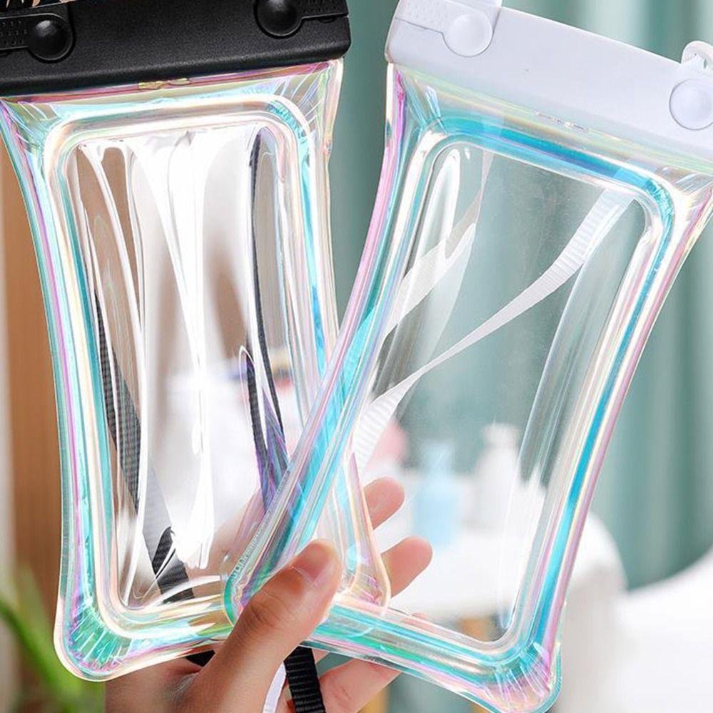 Touchscreen Mobile Phone Protective Cover Water Proof Inflatable Airbag Phone Bag  Water Sports