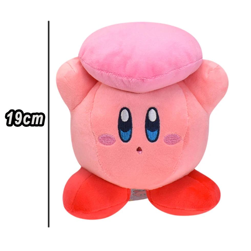 10-20cm Anime Star Kirby Plush Toys Soft Stuffed Animal Doll Fluffy Pink Plush Doll Pillow Decoration Toys for Children's Gift