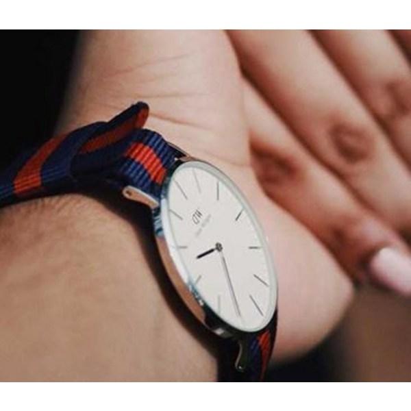 DANIEL WELLINGTON CLASSIC OXFORD модные часы НАТО ремешок 20мм 40мм для часов
