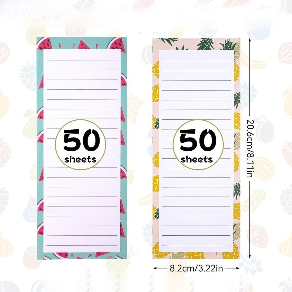 Planner Note Pad Magnetic Notepad for Fridge To Do List Planbook  Women Men