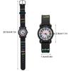 Children 3D Cartoon Waterproof Watch Small Time Teach Wristwatch for Students Girl