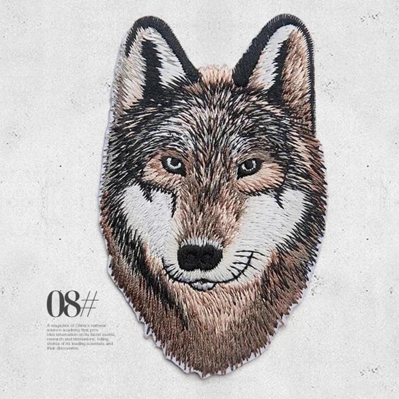 Животное Тигр и Леопард Симуляция Вышивка Патч DIY Персонализированное Украшение Одежды Животный Принт