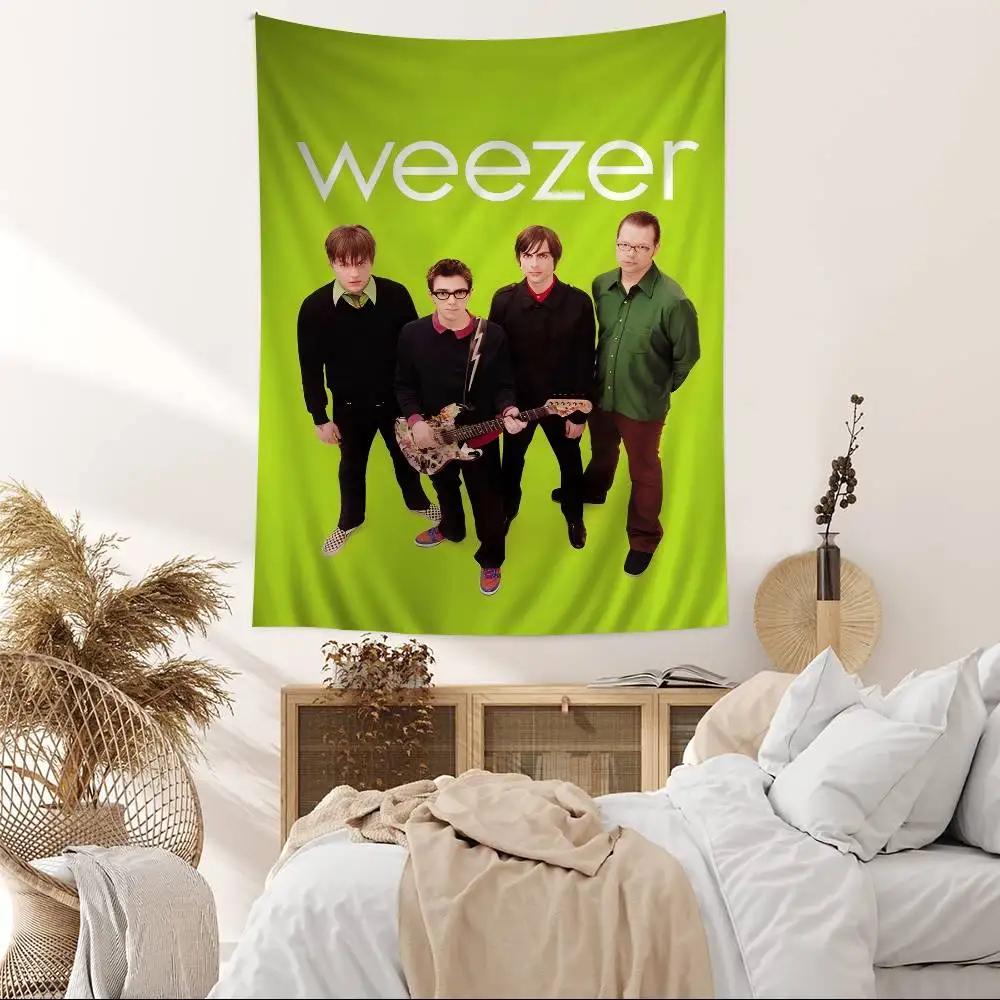 Музыкальная группа Weezer Подвесной Богемный Гобелен Подвесной Таро Хиппи Настенные Ковры Комната Домашний Декор