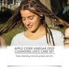 Apple cider vinegar refreshing hair care set dreadlock cleaning apple cider vinegar ingredients gently clean scalp care 1