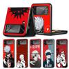 Anime Jujutsu Kaisen Case For Samsung Galaxy Z Flip 4 Zflip3 Z Flip 3 5g Zflip Zflip4 Zflip Flip3 Black Cover Bumper