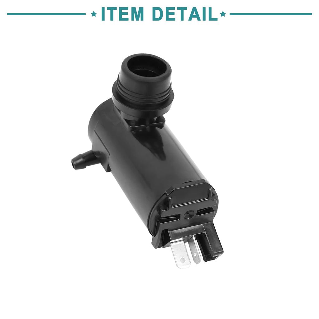 ACROPIX Мотор насоса омывателя лобового стекла для Toyota Совместим с 4Runner Corolla Черный 1 шт.