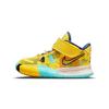 Детские кроссовки Kyrie 7 TD 1 World 1 People Yellow Yellow-Strike Green-Abyss CT4980-700
