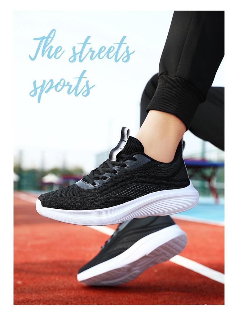 Женские кроссовки на нескользящей подошве для весны/лета 2025 года - Мягкая подошва, корейский стиль, универсальные для ходьбы и путешествий