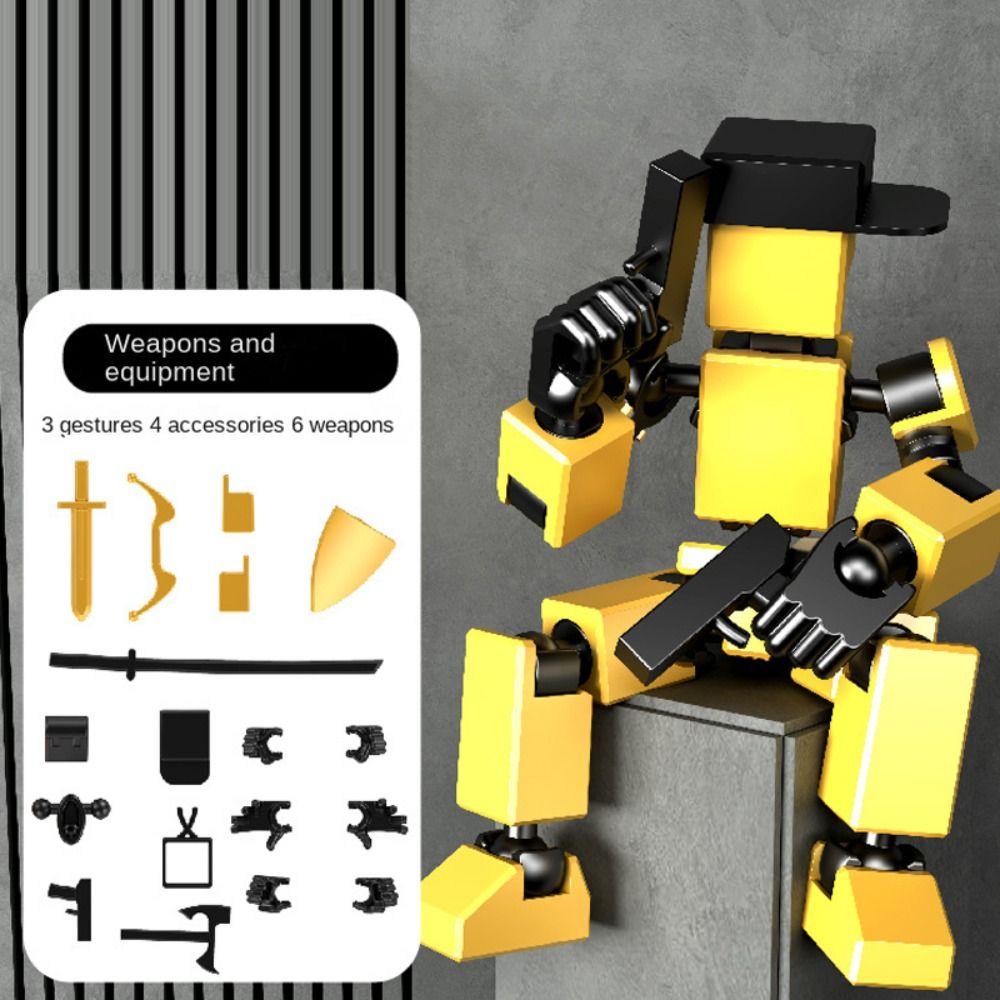Многосуставная Подвижная Модель Подвижная Модель Робота Кукла 3D Печатный Манекен Фигурка Действия Новинка Робот-Хамелеон