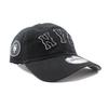 City Connect Cap New Era 9TWENTY Strapback New York Mets MLB CITY CONNECT STRAPBACK CAP BLACK NEW ERA NEW YORK METS Hat 920 LOW CAP [Used]