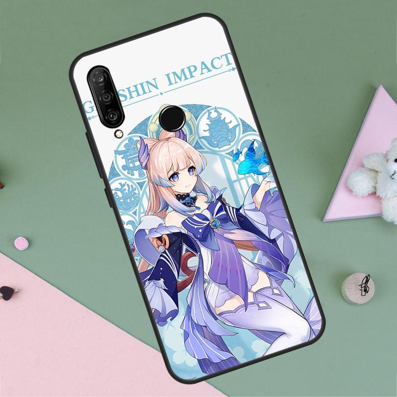 Сэнгономия Кокоми Genshin Impact Для Huawei P20 P40 Lite P60 P30 Pro Nova 5T 9 10 SE 12s 12i 11i Y90 Y70 Y60 Y61 Y72 Y91 Чехол