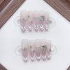 Hand-woven Nail Glass Dream Long Thin Dog Cat Eyes Flash Pure Desire Big Diamond Nail Patch