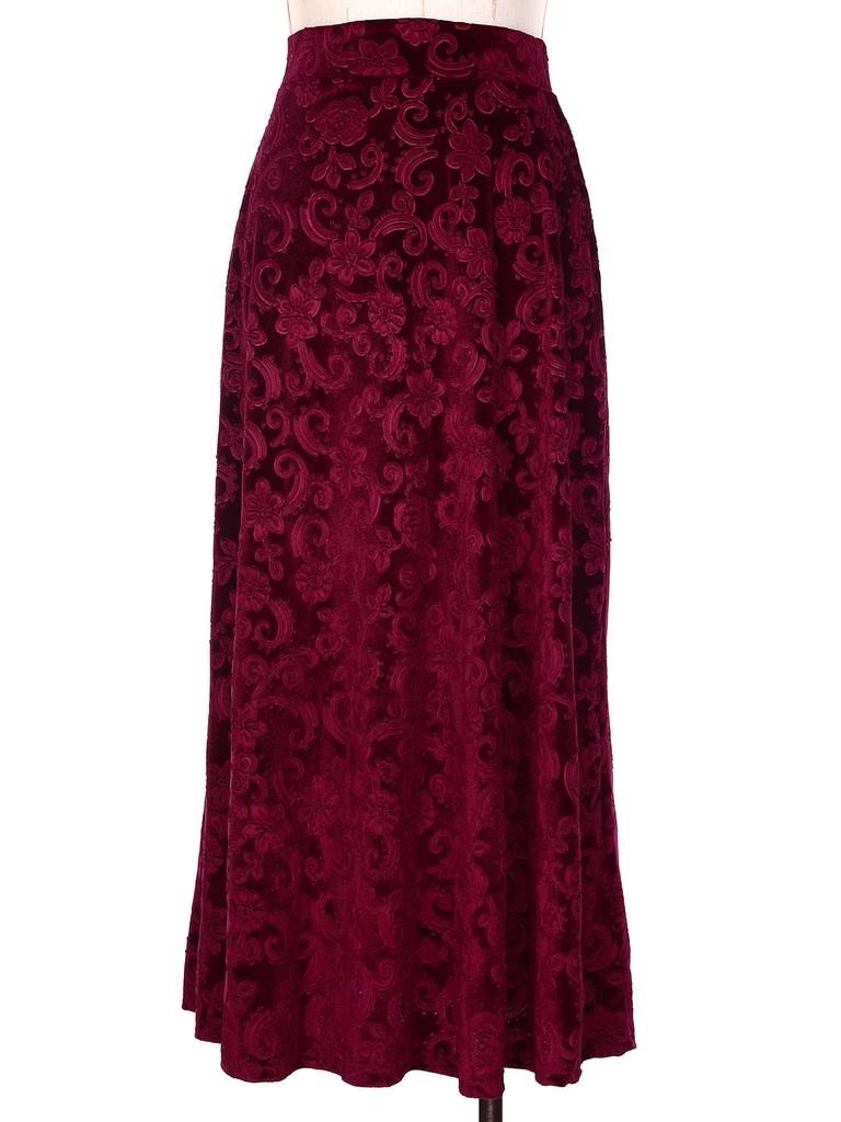 Элегантная Винтажная Юбка для Женщин с Цветочным Принтом, Эластичный Пояс, Формальная Одежда для Свадьбы и Мероприятий