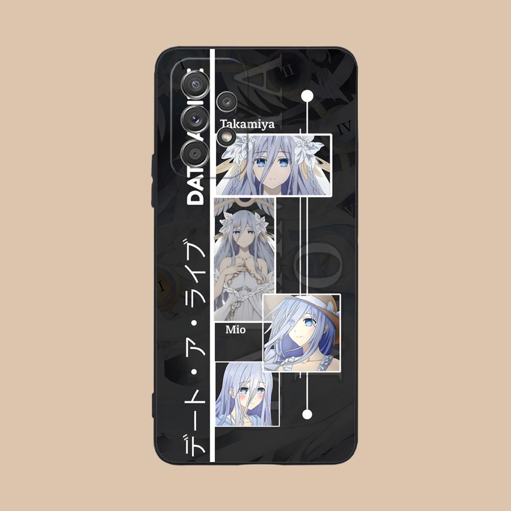 Чехол для мобильного телефона Date a Live Мио Такамия, матовый ТПУ, для Samsung Galaxy A56 55 54 53 52 51 36 35 34 23 16 15 5G, цветная крышка