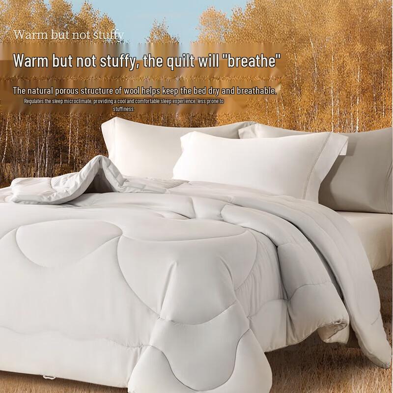 Одеяло Mengjie из австралийской шерсти для любого сезона