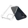 For iPhone 15 Super Clear TPU Cell Phone Case Non-Slip Anti-Dust Mobile Phone Back Cover Shell