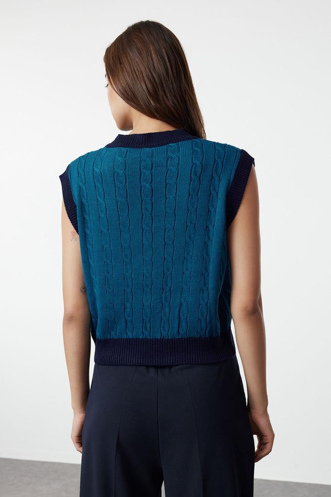 Women's Elegance Style Sweater Stone Crop Hair Knitted Knitwear Sweater