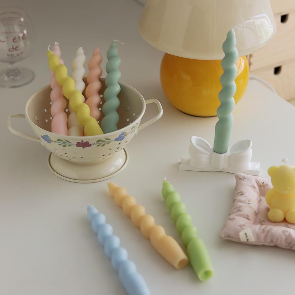 Spiral Rod Aromatherapy Candle - Stylish Home Decor & Birthday Gift