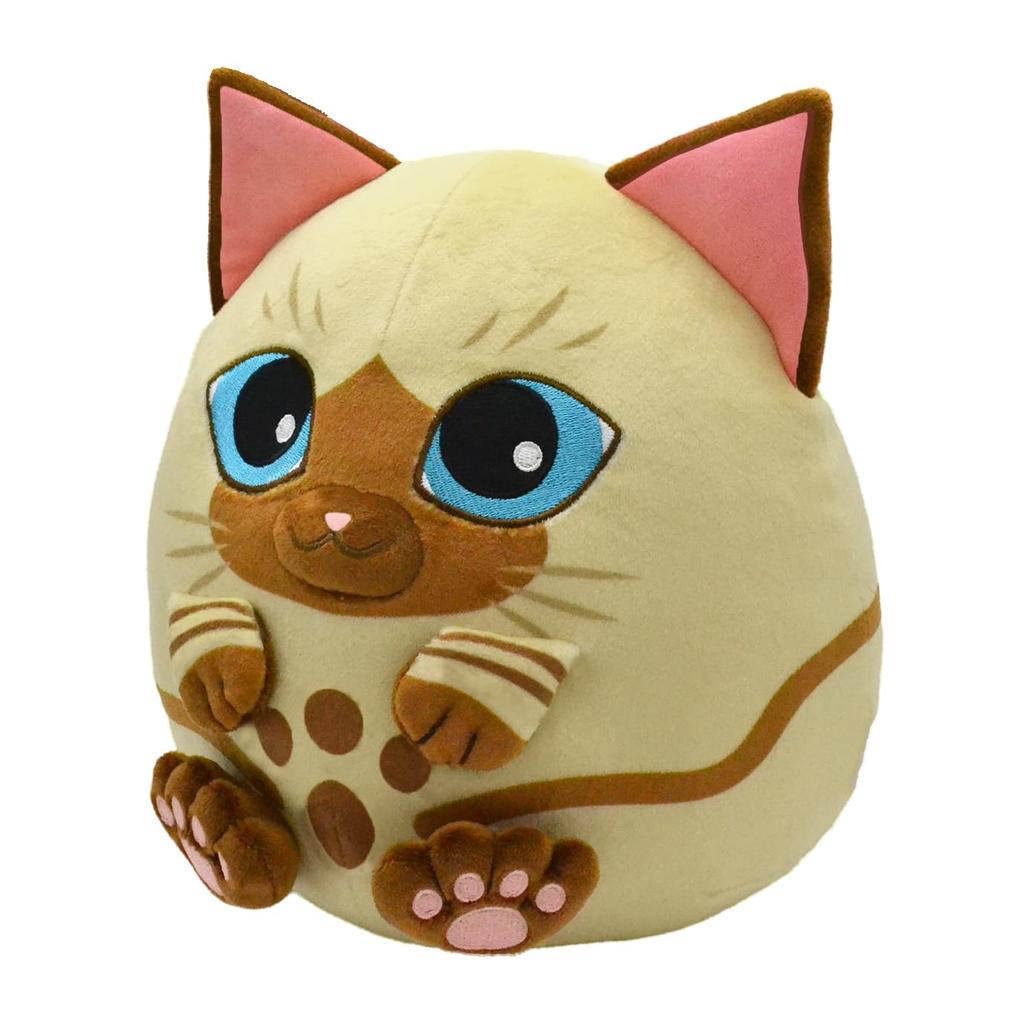 CAPCOM Monster Hunter Fuwatama Plush Toy Airou Approx. H200 X W190 X D220mm Made of Polyester