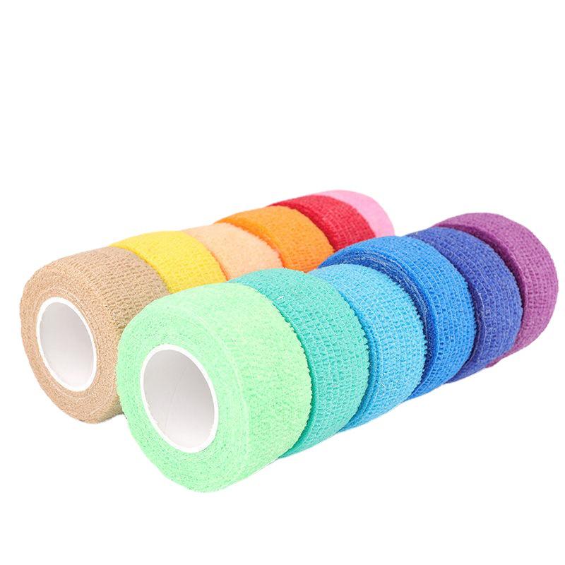 Sports Finger Protector Self-Adhesive Bandage: Finger Wrap Tape & Wrist Support for Basketball/Badminton