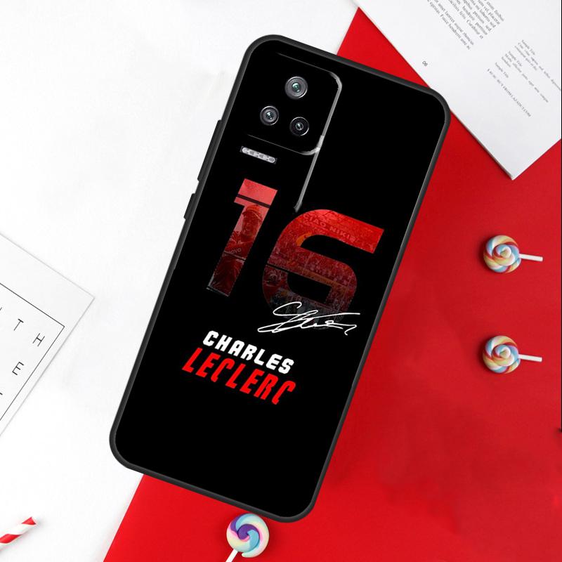 Чехол Charles Leclerc 16 F1 для Xiaomi 13 12 Lite 12X 11T 12T Pro Чехол для POCO F5 X5 X3 Pro X4 F4 GT F3 C40 M5s