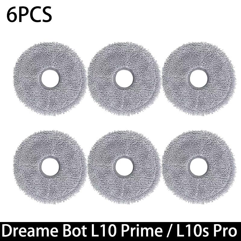 Dreame Bot L10 Prime / L10s Pro / L10 Pro Accessories Main Side Brush Hepa Filter Mop Cloth Robot Replacement Spare Parts