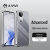 Прозрачный силиконовый противоударный чехол AMW для телефона Vivo S19