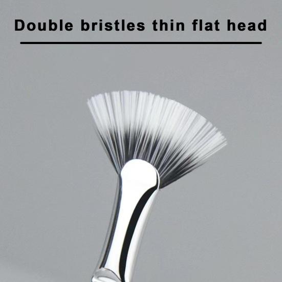 Brush Synthetic Fiber Eyelash Brush for No Smearing Clumping Lash Wand Brush