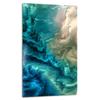 GLASS PLATE BOARD PANEL TABLETOP 30x52 MARBLE