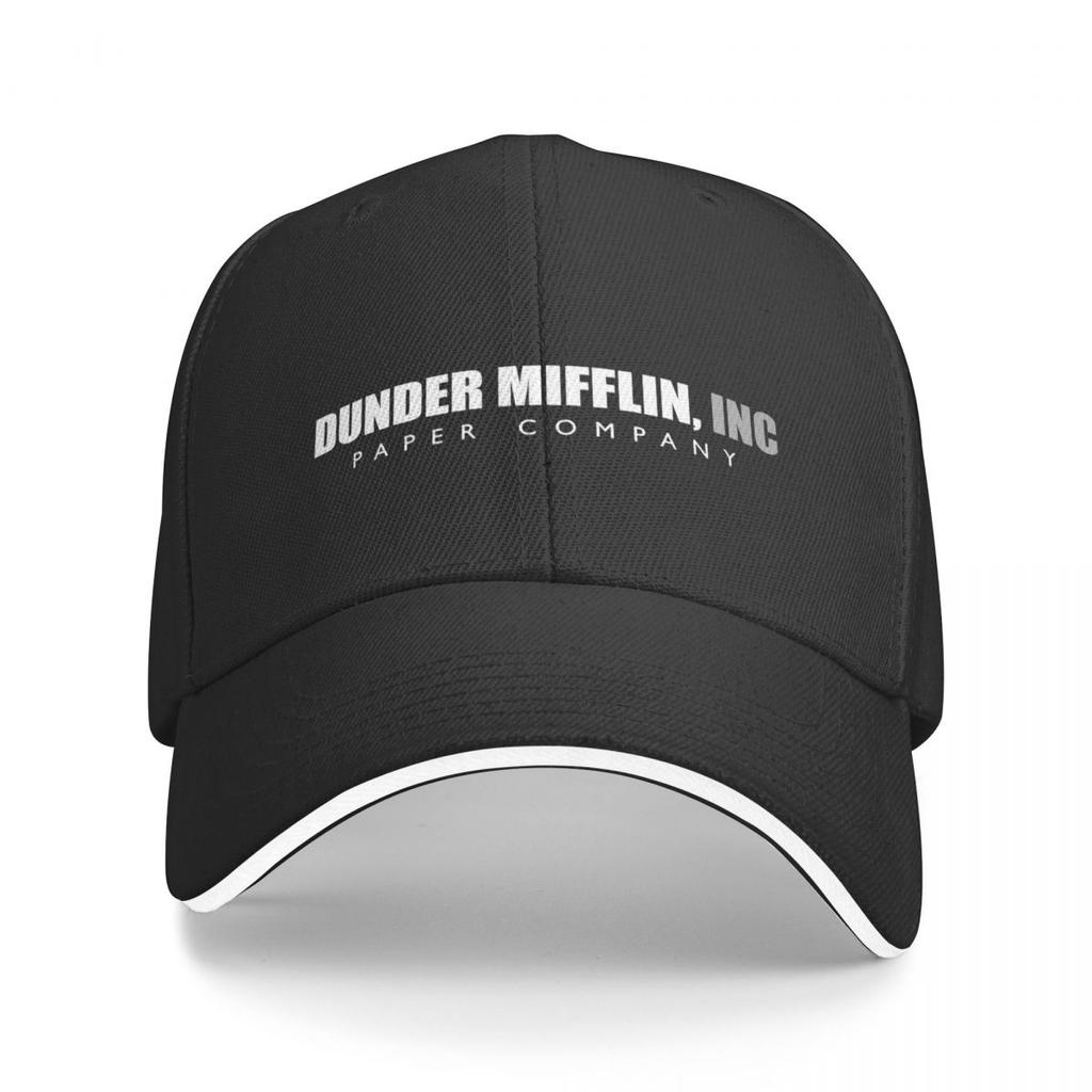 Vintage Dunder Mifflining Paper Company Golf Cap Unisex Women Trucker Hat The Office TV Show Daily All Seasons Travel Caps Hat