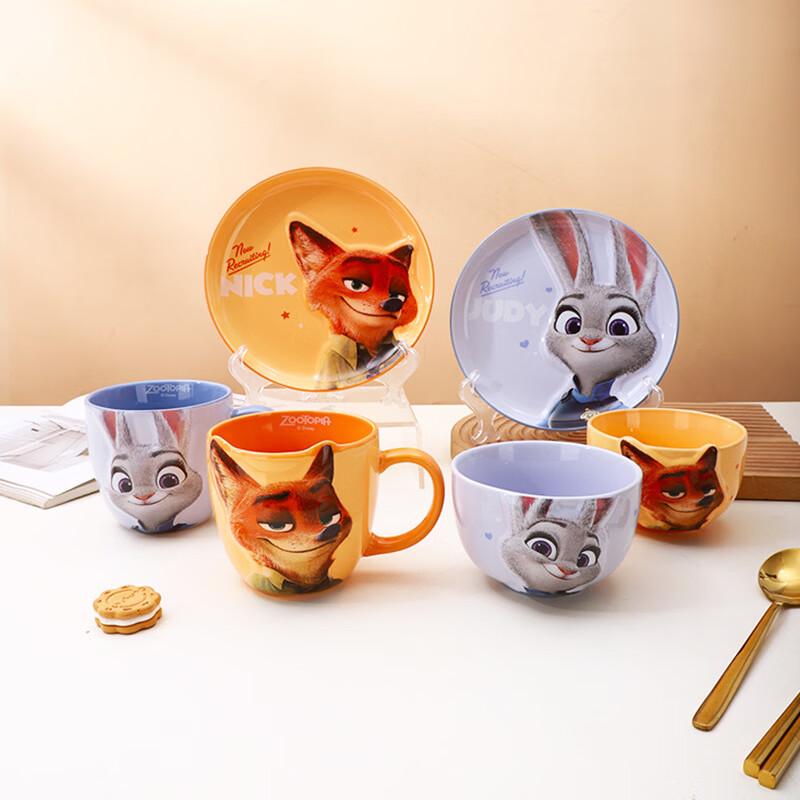 Zootopia Licensed Ceramic Mug and Bowl Set