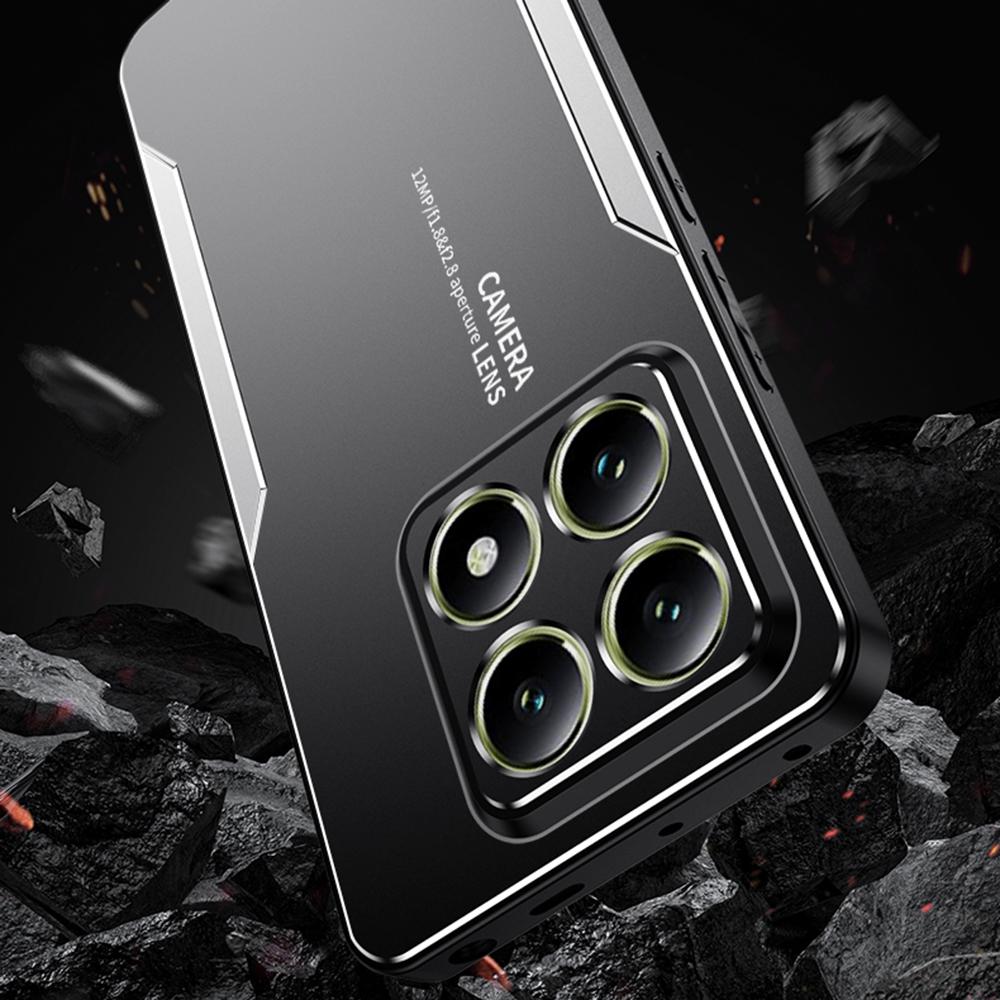 Для Xiaomi 14T Pro Чехол для телефона Алюминиевый сплав ТПУ ПК Задняя крышка