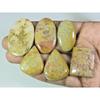 06Pcs Natural Fossil Coral Mix Cabochon Loose Gemstone Lot 268Cts. A-744