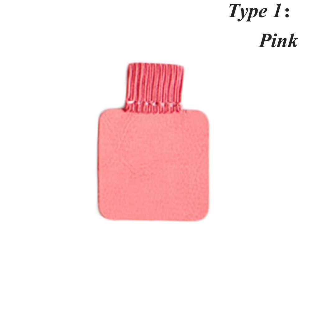 4PCS Useful Convenient Stationery Self-adhesive Pen Holder Leather Pen Clips Notebook Elastic Loop
