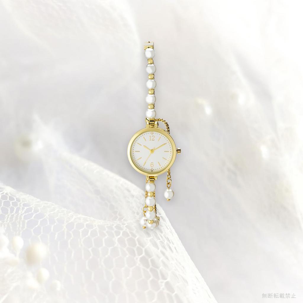 Часы аналоговые Breath Watch металлический браслет золото [Fieldwork] женские ST286-2