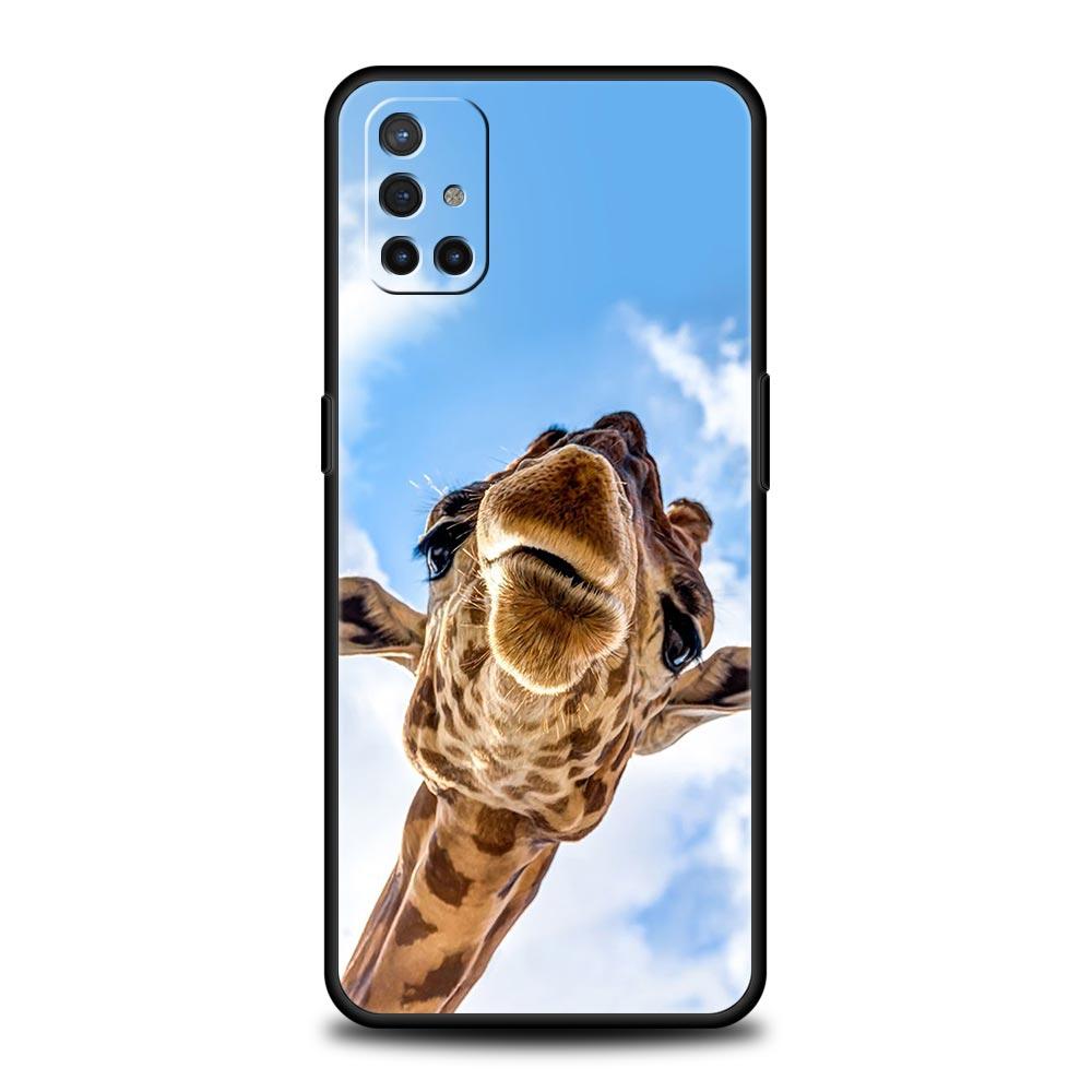 Чехол для телефона OnePlus 11 10 9 Pro 9T 12R 10R 9R 9RT 10T 8T 8 7 6T 7T Nord 2T CE 2 5G N200 N10 N100 Мягкий силиконовый чехол жираф